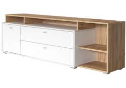 ТВ-тумбы Бэль 10.92 белый премиум / дуб золотой craft (171x43x52,8)
